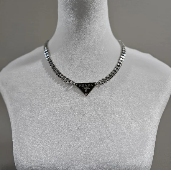 PRADA Tag Necklace - Picture 4 of 8